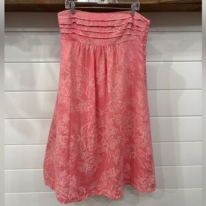 Banana Republic Floral Linen Dress